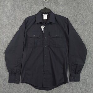Vertx Phantom LT Shirt Mens Medium Navy Long‎ Sleeve Tactical Uniform VTX8120